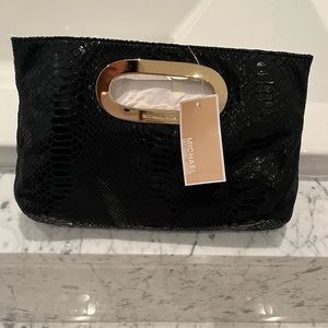 Black Michael Kors clutch